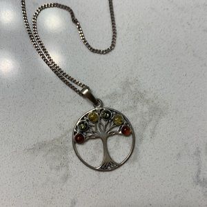 Polish amber necklace